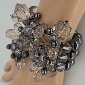 Lydell NYC Beaded Stretch Bracelet